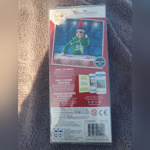 Elf on the shelf costume; Jingle jam hoodie - Picture 2 of 2